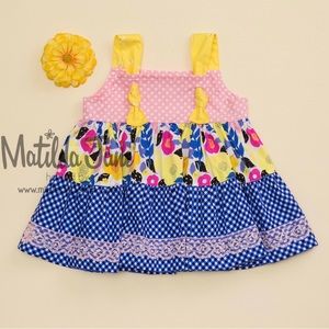 Matilda Jane Platinum Tiered Knot Top